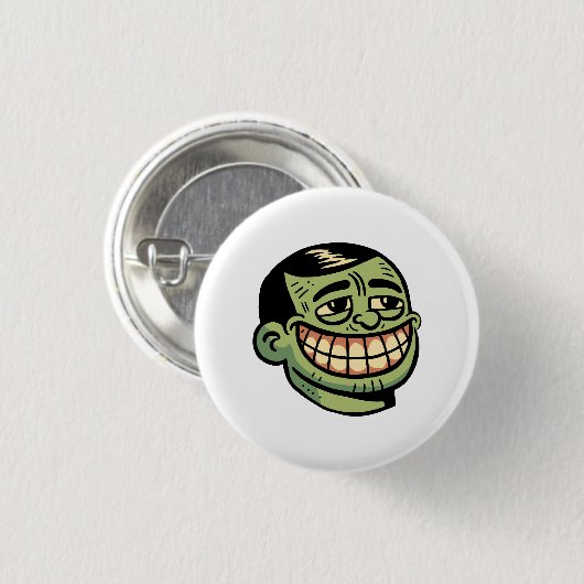 Herr Grün Button (Vorne & Hinten)