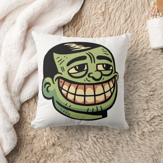Herr Grün Kissen (Decke)