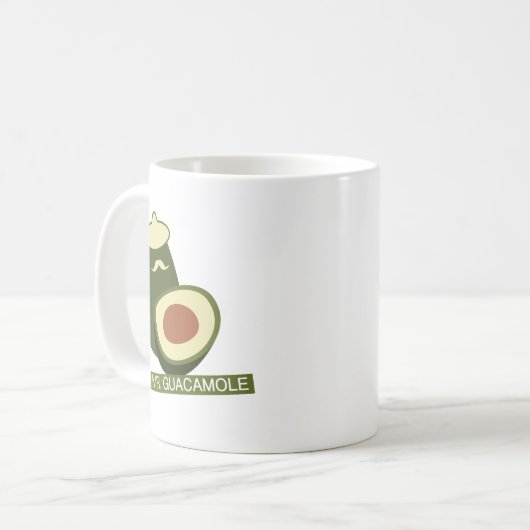 Herr Guacamole Kaffeetasse (Vorderseite Links)