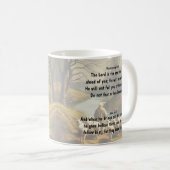 Herr guter Hirte geht vor dir Bibel Schrift Kaffeetasse (VorderseiteRechts)