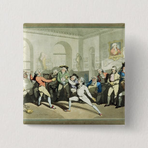 Herr H Angelo Fencing Academy, graviert von Button