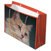 Herr Handsome Große Geschenktüte (Vorderseite Schrägansicht)