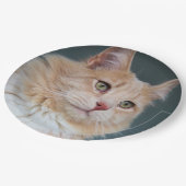 Herr Handsome Pappteller (Schrägansicht)