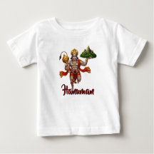 Herr Hanuman fliegt und hebt einen Berg