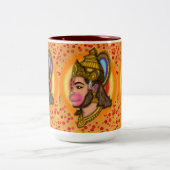 Herr Hanuman Zweifarbige Tasse (Mittel)