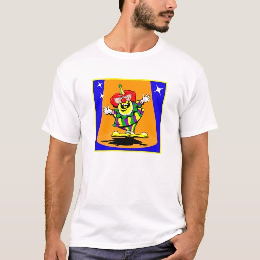 Herr Happy Clown T-Shirt (Vorderseite)