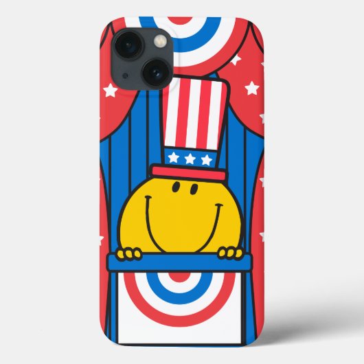 Herr Happy im Podium Case-Mate iPhone Hülle (Rückseite)