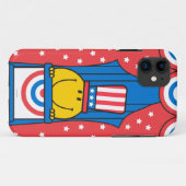 Herr Happy im Podium Case-Mate iPhone Hülle (Rückseite (Horizontal))