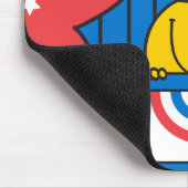 Herr Happy im Podium Mousepad (Ecke)