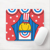 Herr Happy im Podium Mousepad (Mit Mouse)