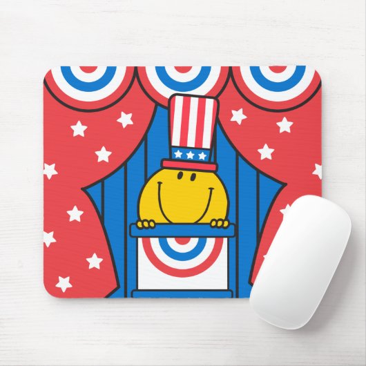 Herr Happy im Podium Mousepad (Mit Mouse)