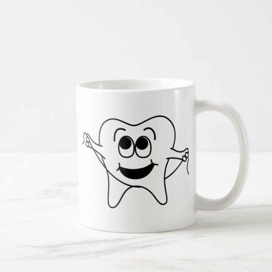 Herr Happy Tooth Kaffeetasse (Rechts)