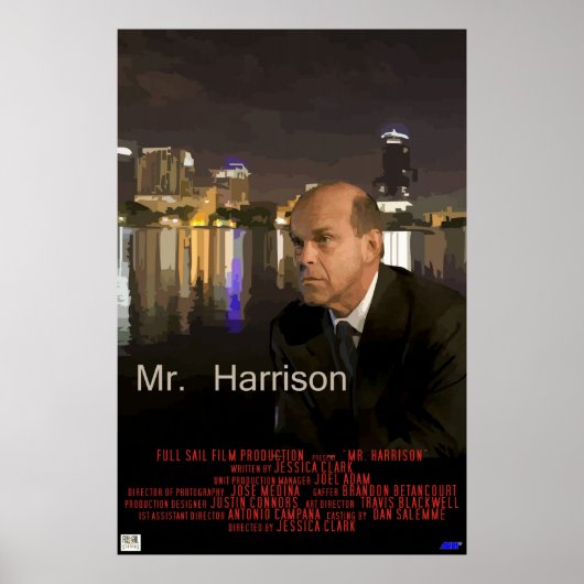 Herr Harrison Poster (Vorne)