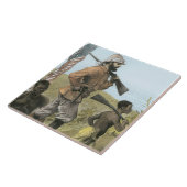 Herr Henry Morton Stanley (1841-1904) näherndes L Fliese (Seite)