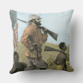 Herr Henry Morton Stanley (1841-1904) näherndes L Kissen (Rückseite)