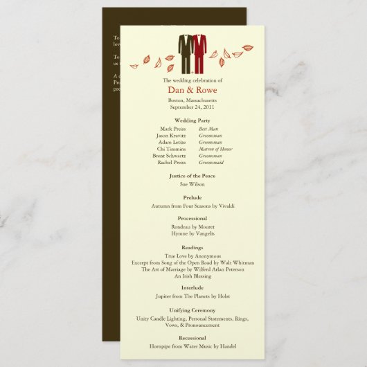 Herr & Herr Autumn Erledigen Sie das Mathematik 4x Programm (Vorne/Hinten)