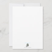 Herr Herr Bow & Einladung (Rückseite)