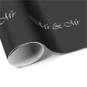 Herr & Herr Geschenkpapier (Rolleneckpunkt)