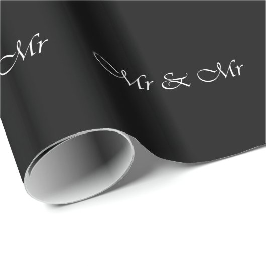 Herr & Herr Geschenkpapier (Rolleneckpunkt)