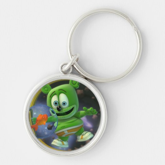 Herr Herr Gummibär Round Keychain Schlüsselanhänger (Vorne)