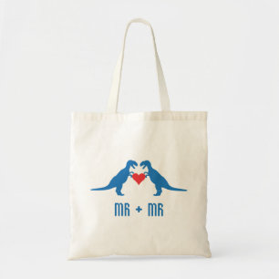 Herr+Herr - Liebe ist Liebe Dinosaurier Tragetasche