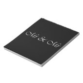 Herr & Herr Notizblock (Rotiert)