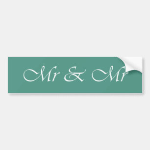 Herr & Herr Typografy Autoaufkleber