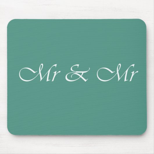 Herr & Herr Typografy Mousepad (Vorne)