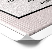 Herr, hilf mir, mich zu erinnern poster (Ecke)