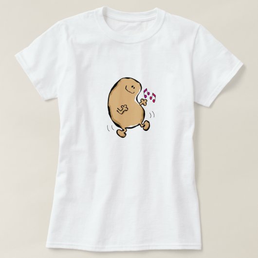 Herr Human Bean Doing The Jiggy T-Shirt (Design vorne)