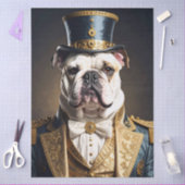Herr Hund Seidenpapier (Basteln)