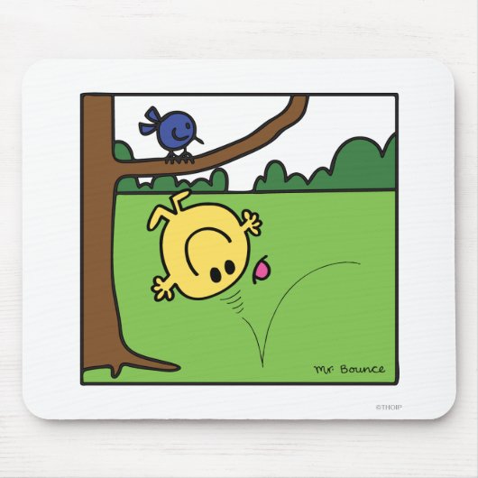 Herr Hüpfer im Park Mousepad (Vorne)