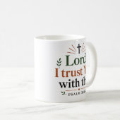Herr, ich vertraue dir dieses moderne christliche  kaffeetasse (VorderseiteRechts)