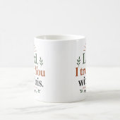 Herr, ich vertraue dir dieses moderne christliche  kaffeetasse (Mittel)