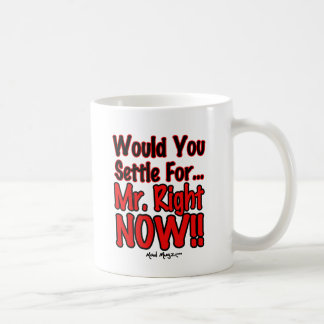 Herr im Augenblick Kaffeetasse