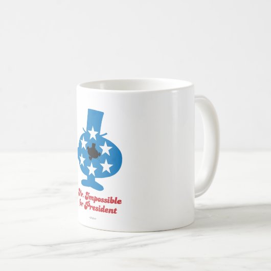 Herr Impossible für den Präsidenten Kaffeetasse (VorderseiteRechts)