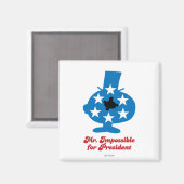 Herr Impossible für den Präsidenten Magnet (Vorderseite/Rückseite)