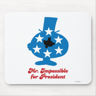 Herr Impossible für den Präsidenten Mousepad