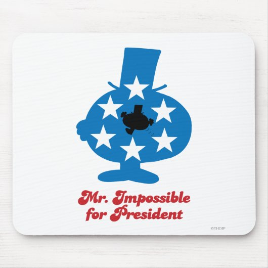 Herr Impossible für den Präsidenten Mousepad (Vorne)