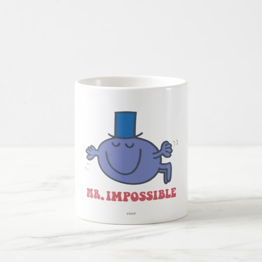 Herr Impossible in Flight Kaffeetasse (Mittel)