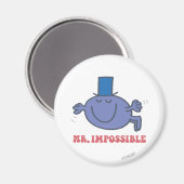 Herr Impossible in Flight Magnet (Vorderseite/Rückseite)