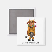 Herr Incredibull Magnet (Vorderseite/Rückseite)