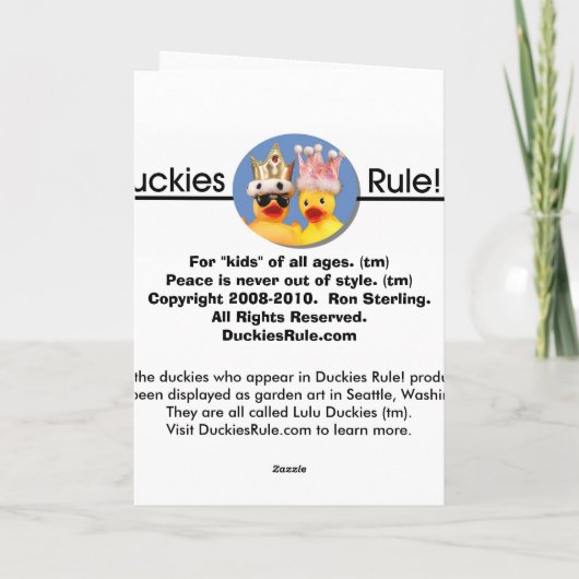 Herr Independence Karte (Rückseite)