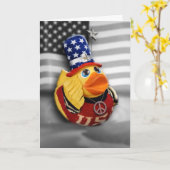 Herr Independence Karte (Gelbe Blume)