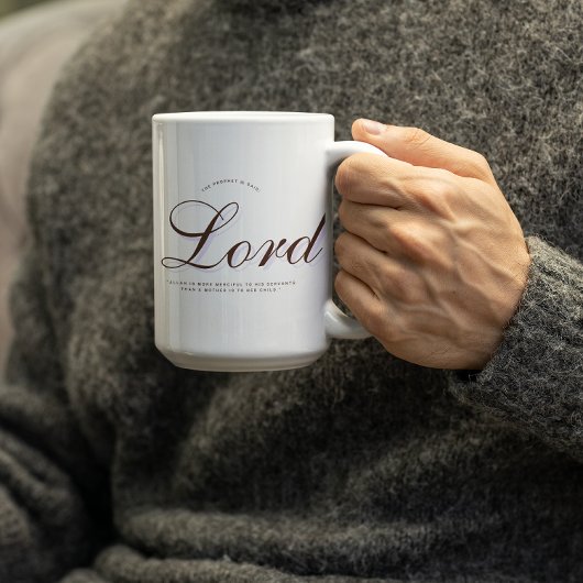 Herr ist barmherziger als eine Mutter Kaffeetasse