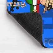Herr Italian Stallion Forza Azzurri Italien 2010 Mousepad (Ecke)