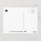 Herr Itsy Bitsy Postkarte (Rückseite)