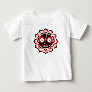 Herr Jagannath Gesicht Chakra Hindu-Gottheit Baby T-shirt