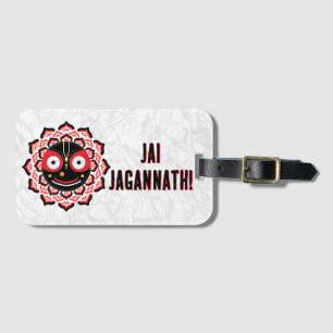 Herr Jagannath Gesicht Chakra Hindu-Gottheit Gepäckanhänger