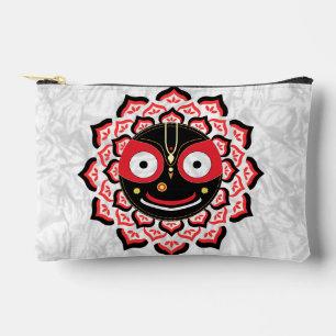 Herr Jagannath Gesicht Chakra Hindu-Gottheit Zubehörtasche